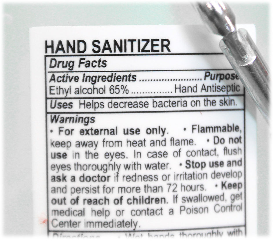 Husker Hand Sanitizer N Carabiner
