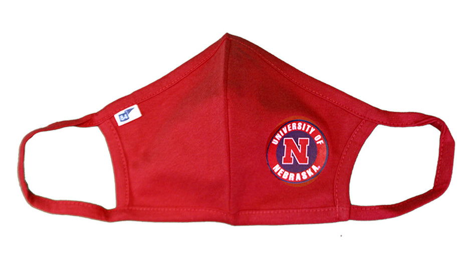University of Nebraska Emblem Mask