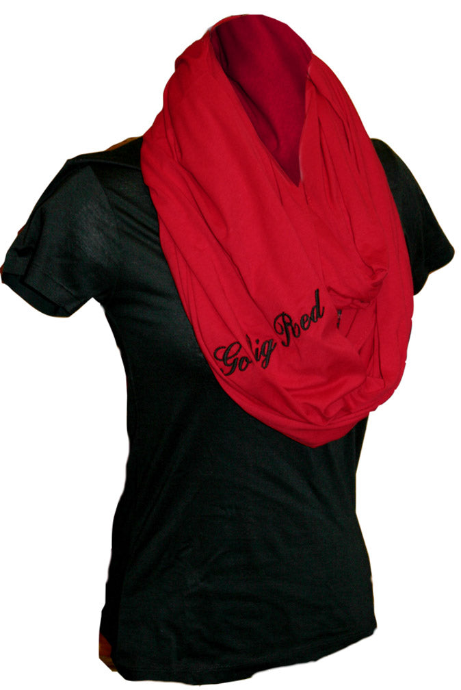 Red Jersey Go Big Red Scarf