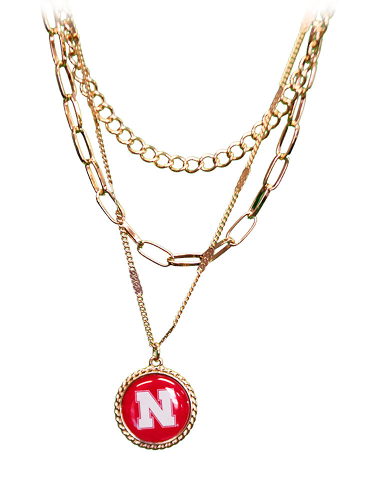 Huskers N Sydney Layered Necklace