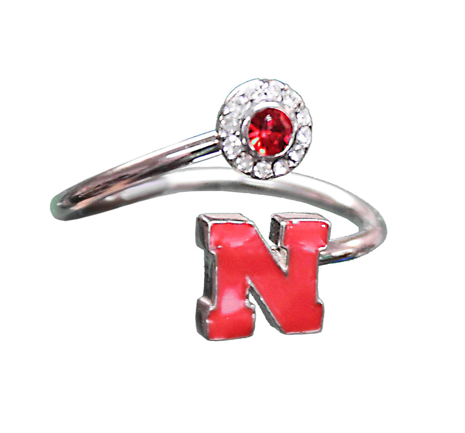 Ladies Nebraska Adjustable Spiral Ring
