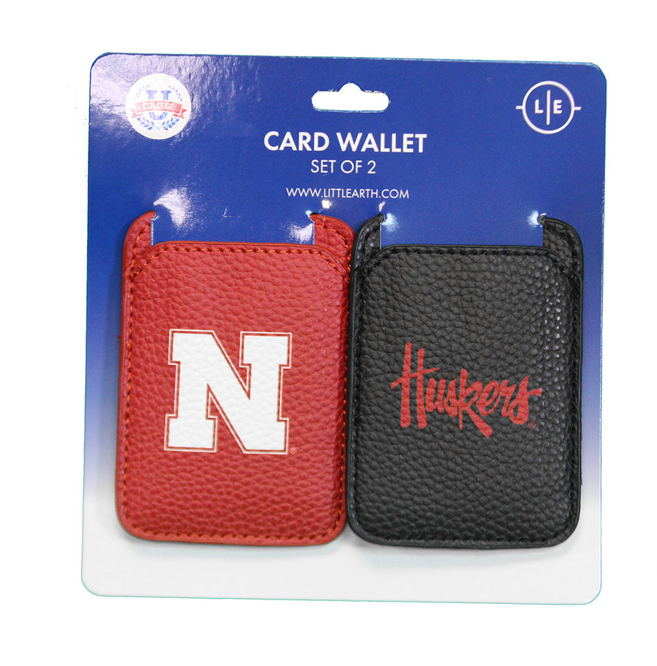 Nebraska Huskers 2-Pack Card Wallets