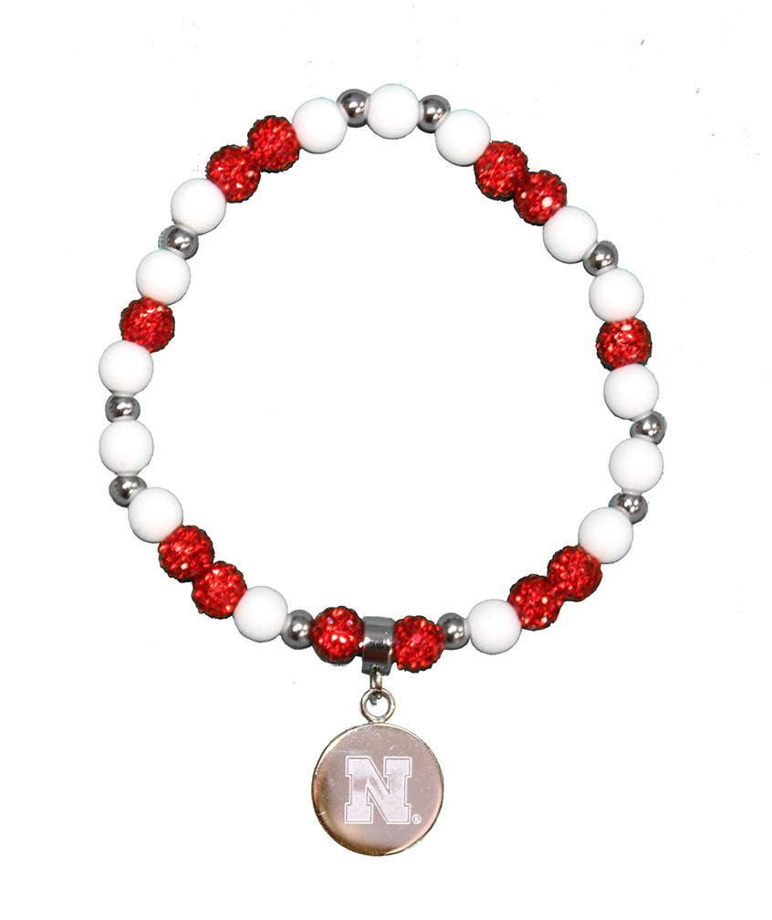 Nebraska Penny Lane Medallion Bracelet