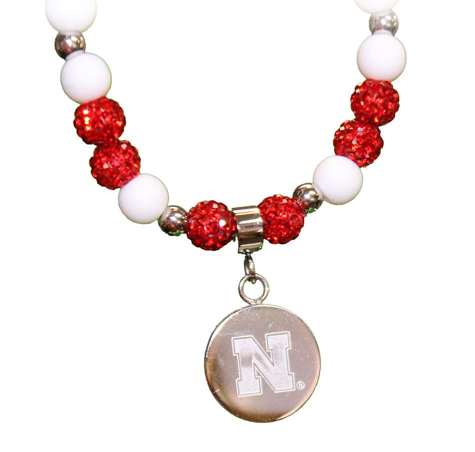 Nebraska Penny Lane Medallion Bracelet
