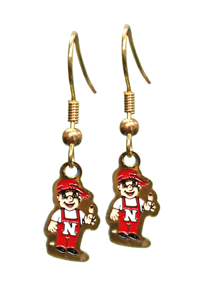 Lil Red Golden Earrings