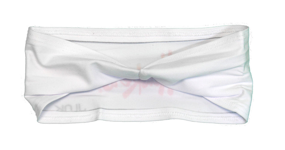 Huskers Headband - White