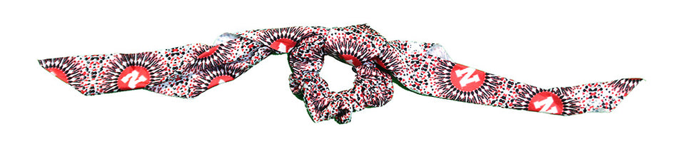 Nebraska Bursts Scrunchie Scarf