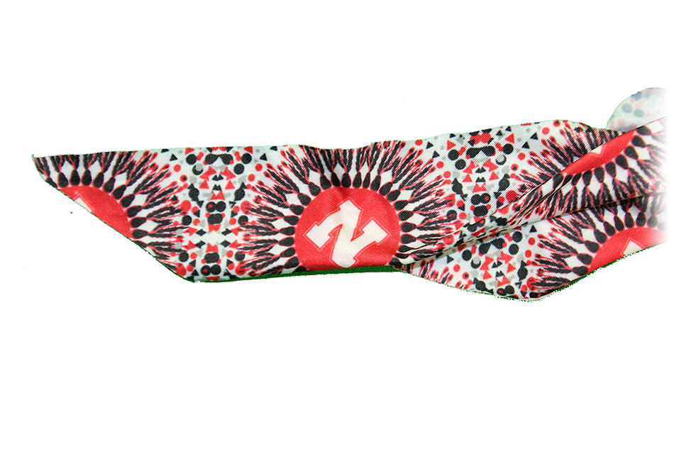 Nebraska Bursts Scrunchie Scarf