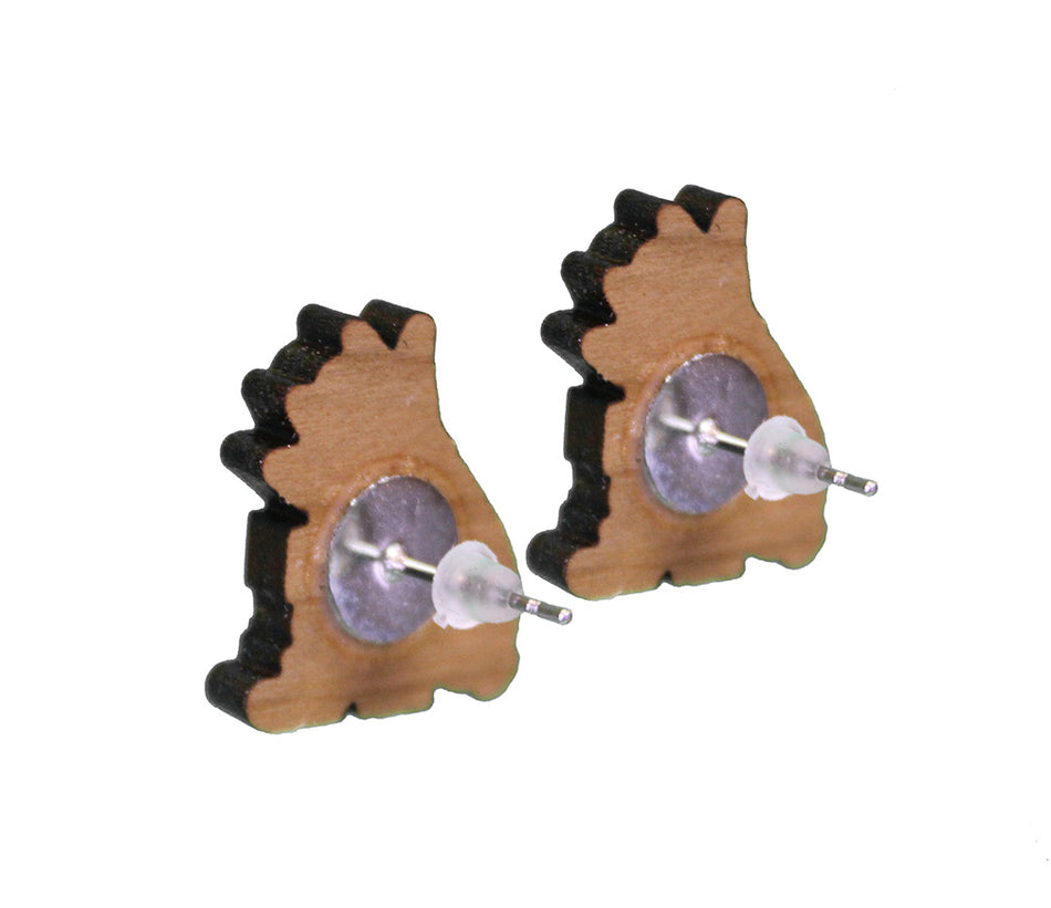 Nebraska Corncob Stud Earrings