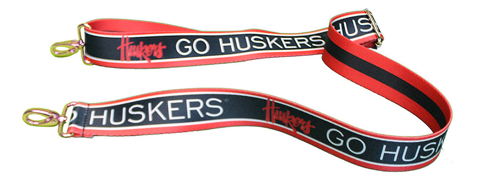 Go Huskers Team Purse Strap