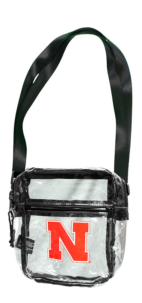 Nebraska Stadium Clear Purse