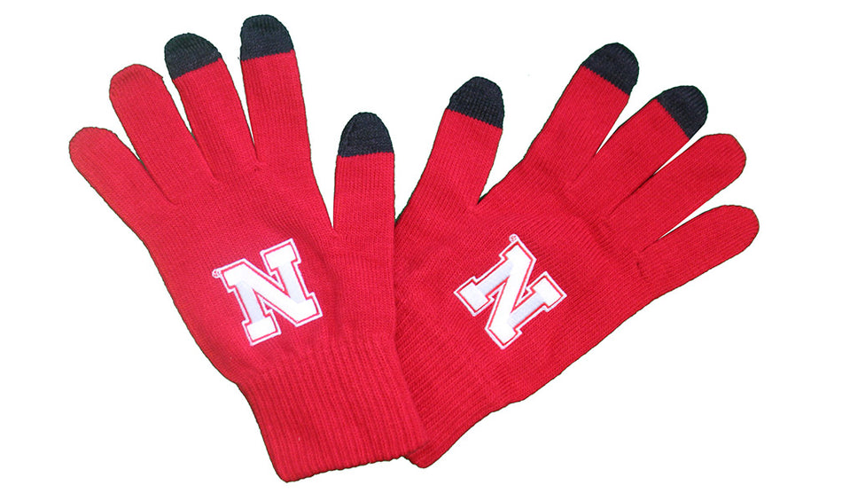 Nebraska Knit Texting Glove