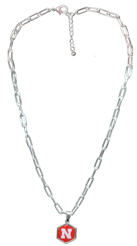 Nebraska Juno Silver Chain Necklace