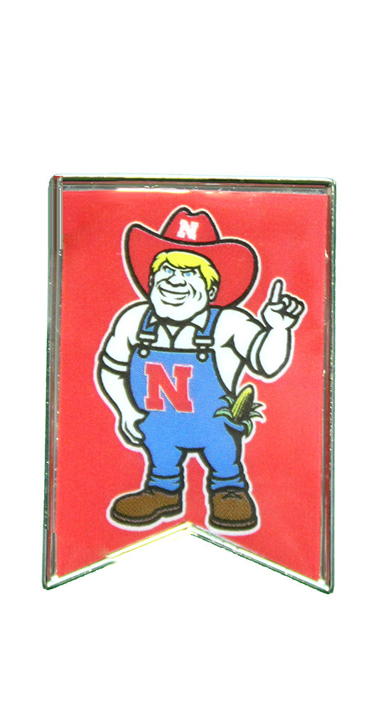 NEW HERBIE!  Herbie Husker Collectors Pin