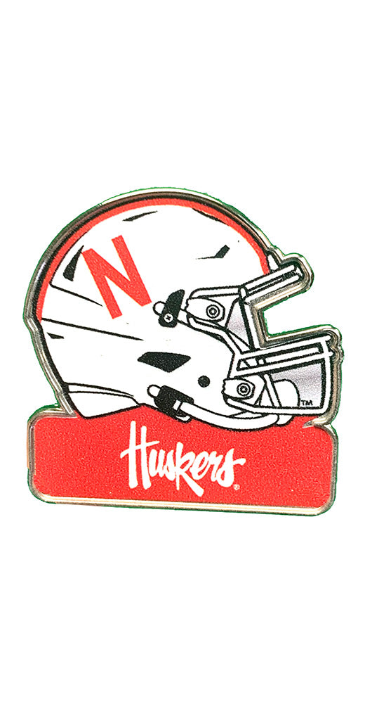 Nebraska Huskers Speed Helmet Pin