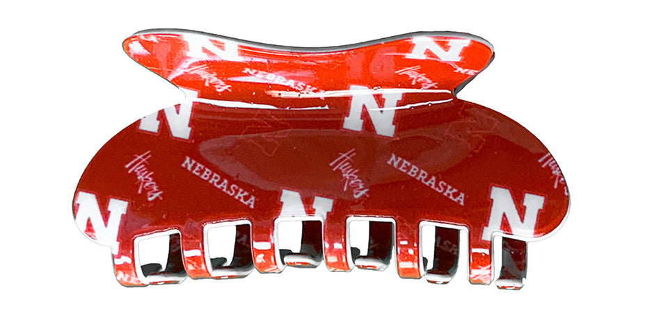 Nebraska Huskers 2 Pack Hair Claw Clip