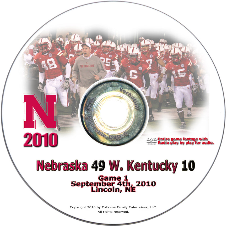 2010 Western Kentucky on DVD