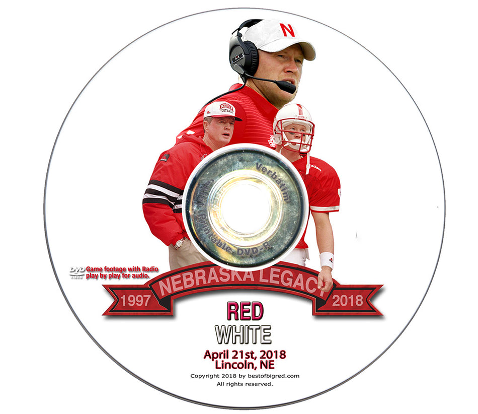 2018 Husker Spring Game on DVD