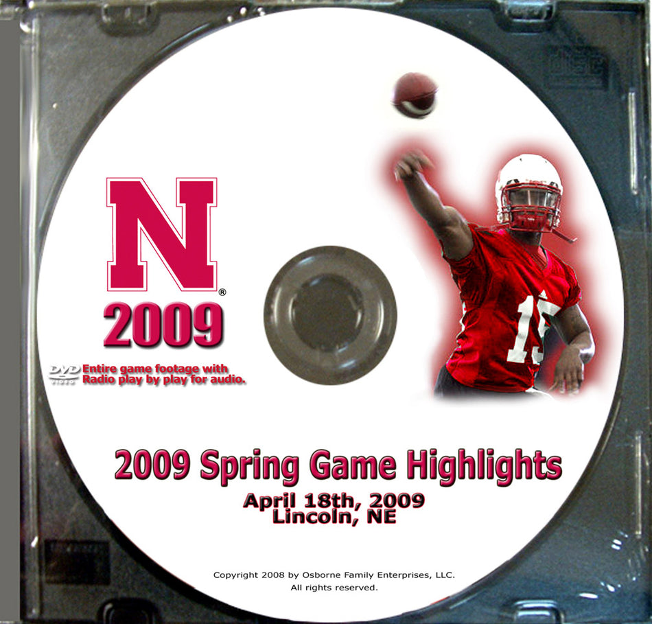 09 Spring Game Highlights Dvd