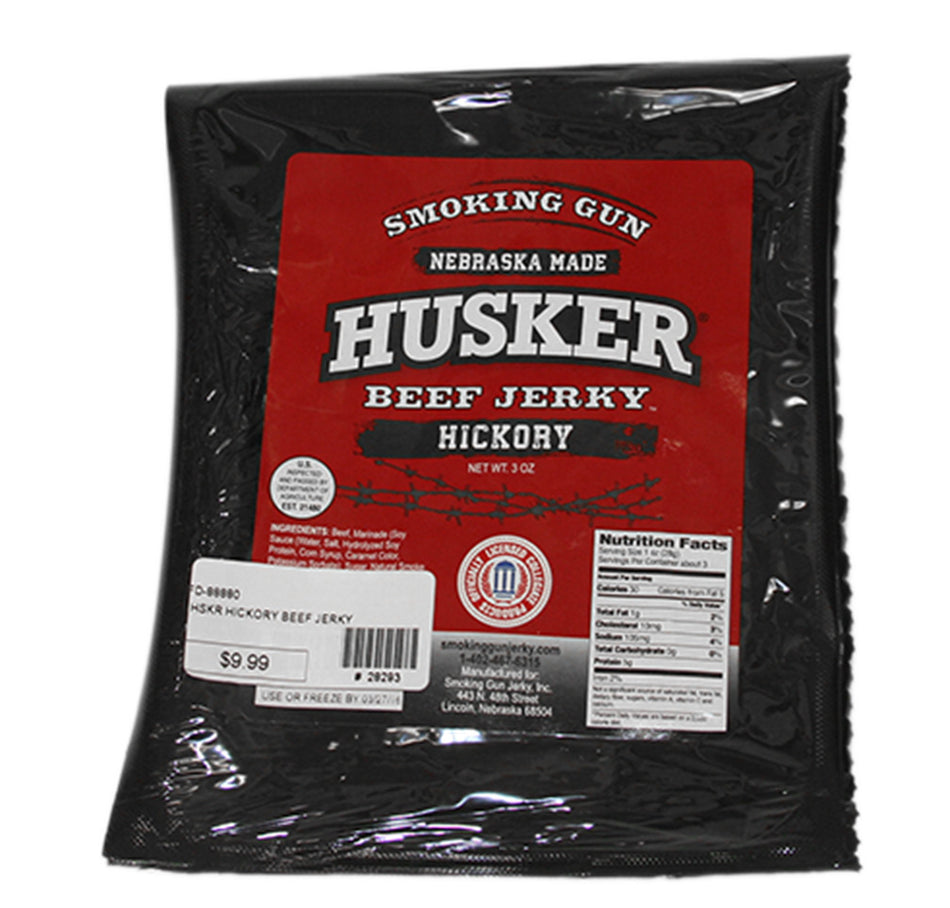 Husker Hickory Beef Jerky MILD