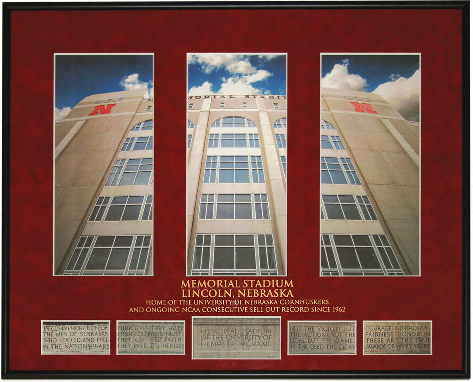 Framed Memorial Stadium Print