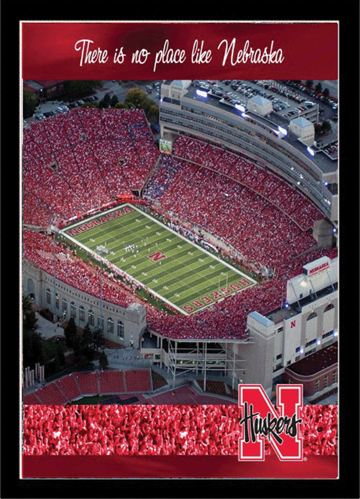 No Place Like NE Mylar Frame Print