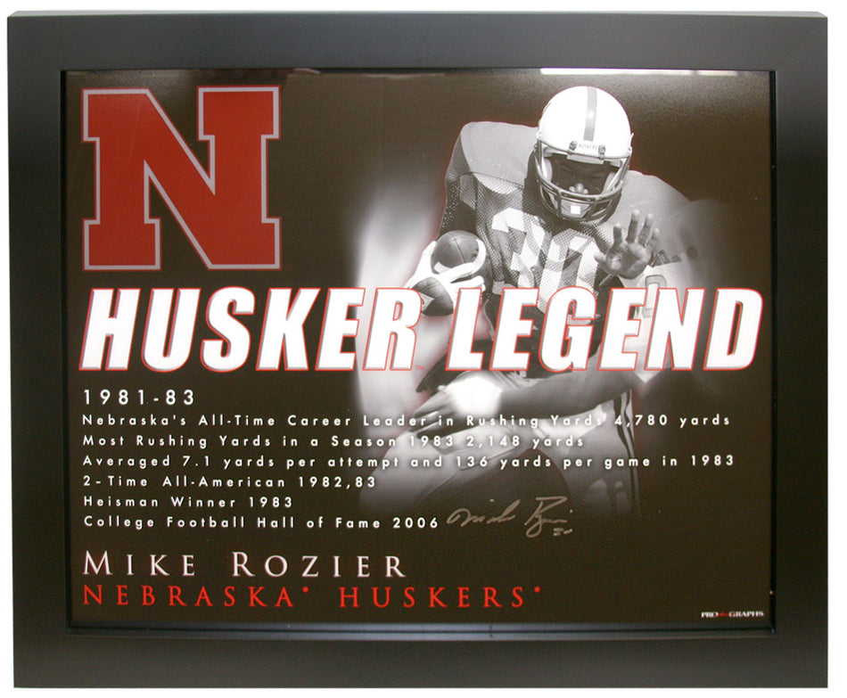 Rozier Autographed Legend Framed Print