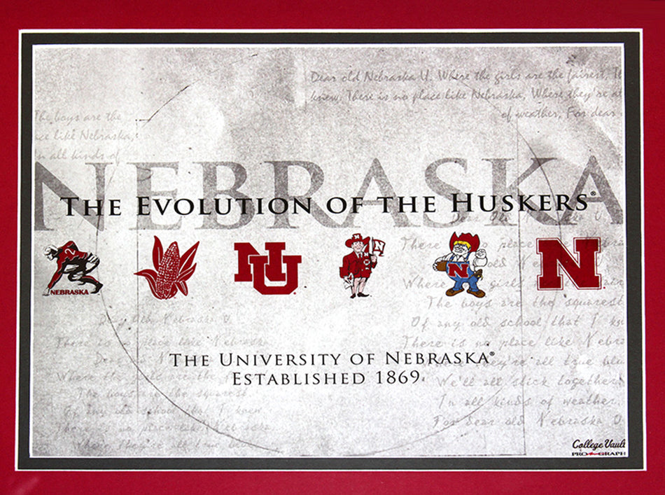 Dear Old Nebraska U. Vault Framed Prints