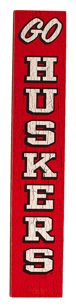 Go Husker Vert Plank