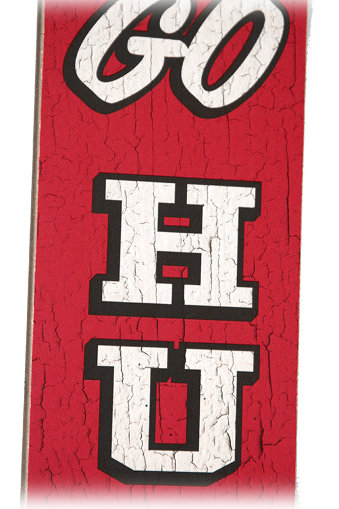 Go Husker Vert Plank