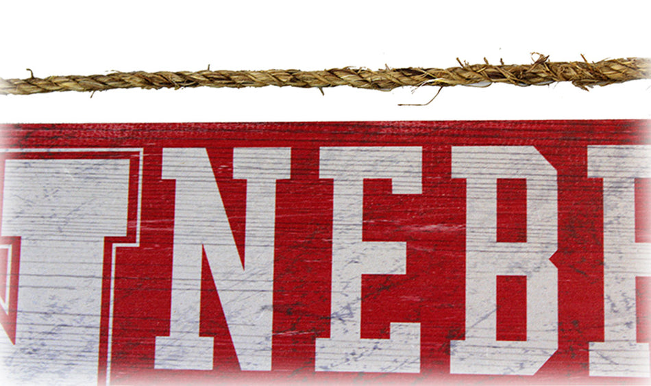Lincoln Nebraska Wood Sign