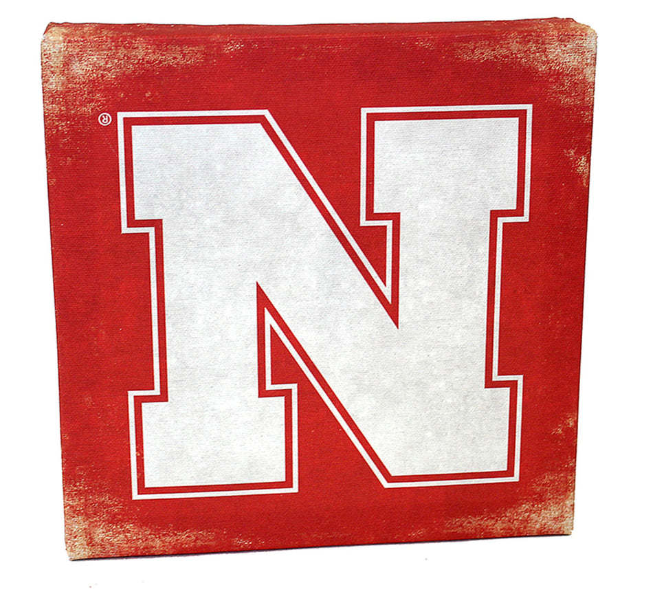 Nebraska Iron N Mini Canvas