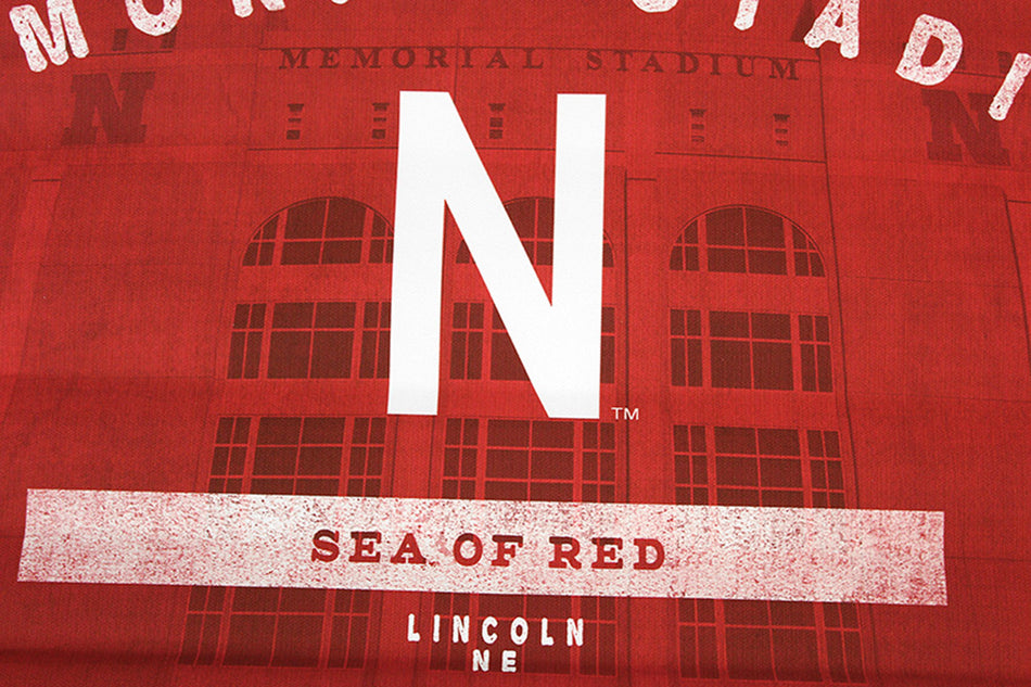 Memorial Stadium Banner Roll Up