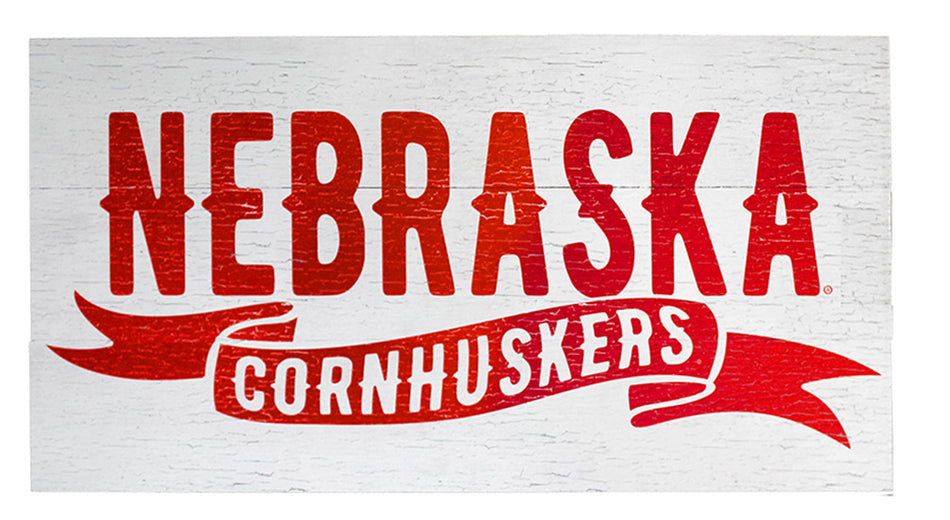Nebraska Cornhuskers Tailsweep Plank