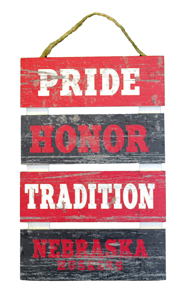 Nebraska Pride Wooden Sign