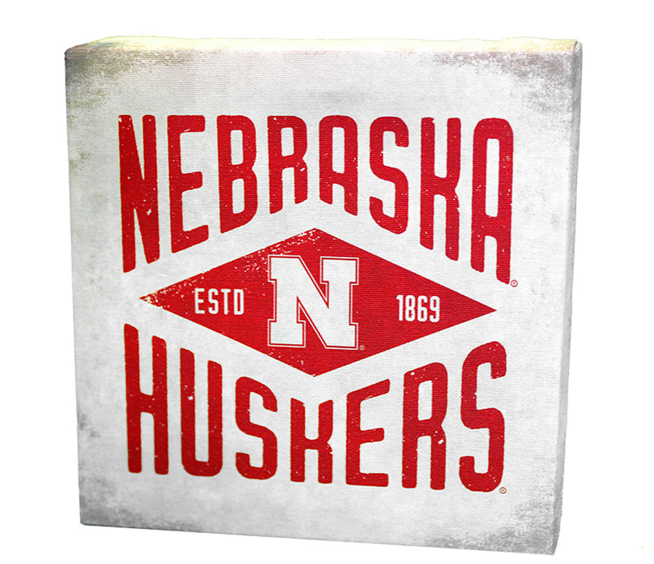 Nebraska Diamond Canvas