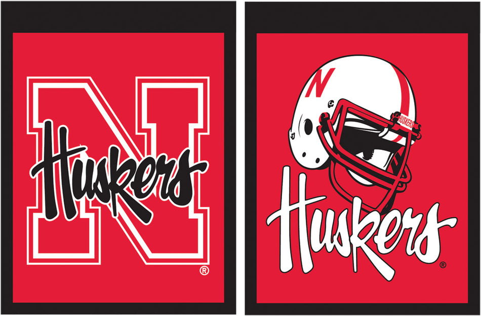 Helmet Huskers/N Huskers Banner