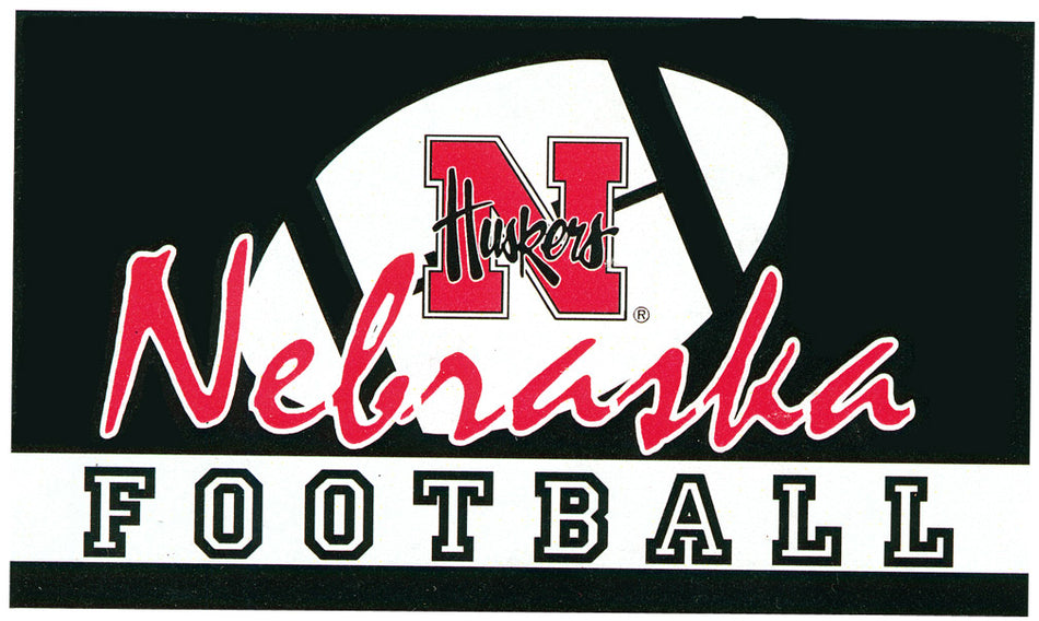 Nebraska Football Flag