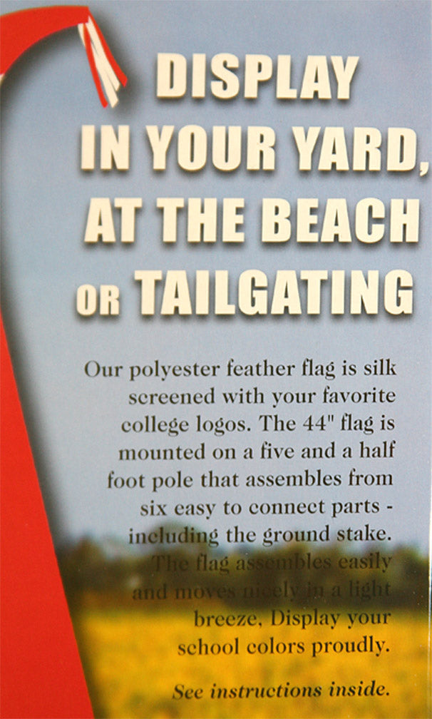 Husker Premium Feather Flag