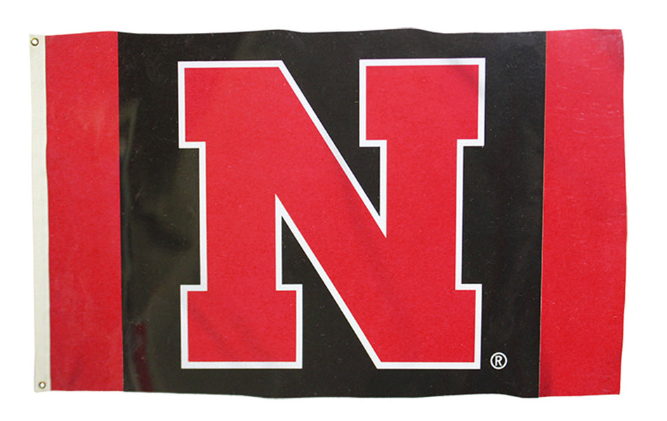 Red N Black Husker Flag