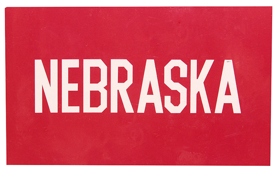 Nebraska Screened Flag
