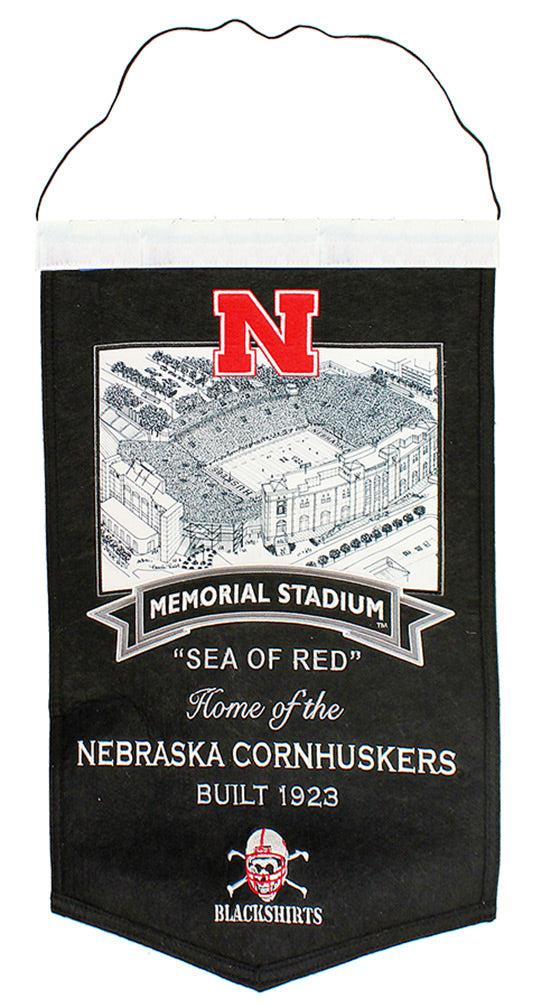 Memorial Stadium N Logos Banner