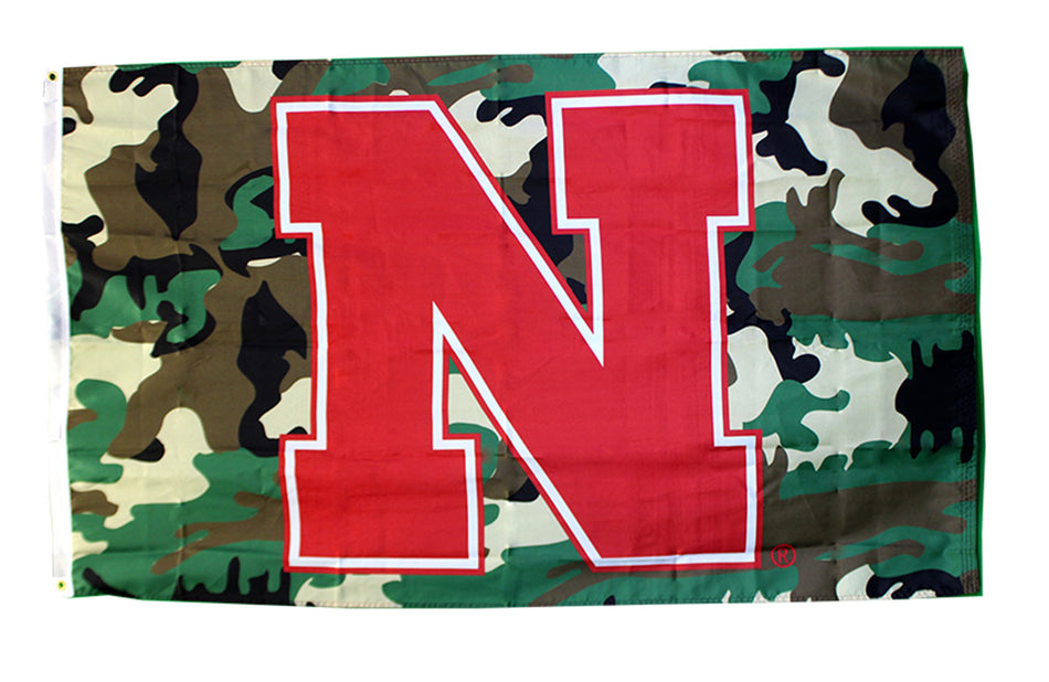 Nebraska Camo Flag