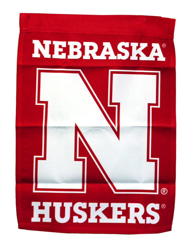 Husker Garden Flags 8 Pack
