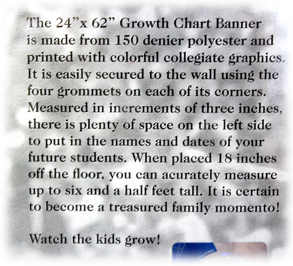 Nebraska Growth Chart Banner