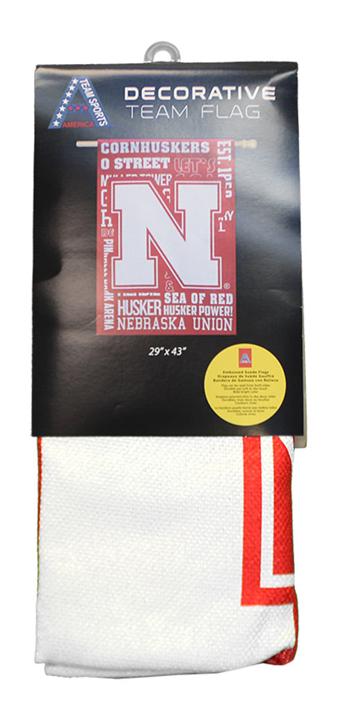 University Of Nebraska Fan Rules Flag