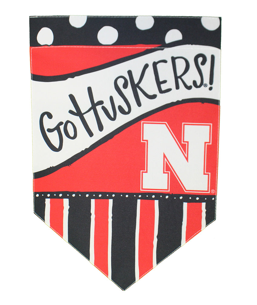 Go Huskers! Garden Flag