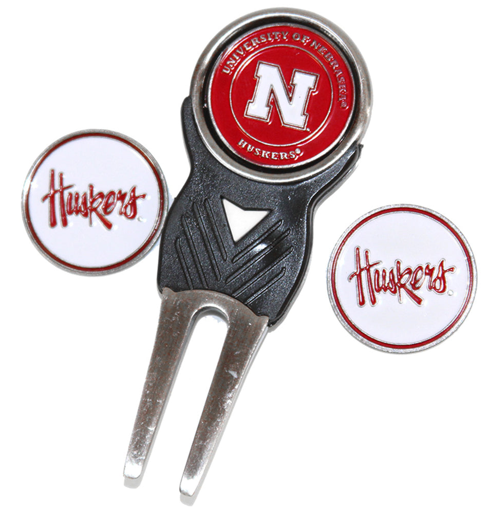 Huskers Golf Divot Tool