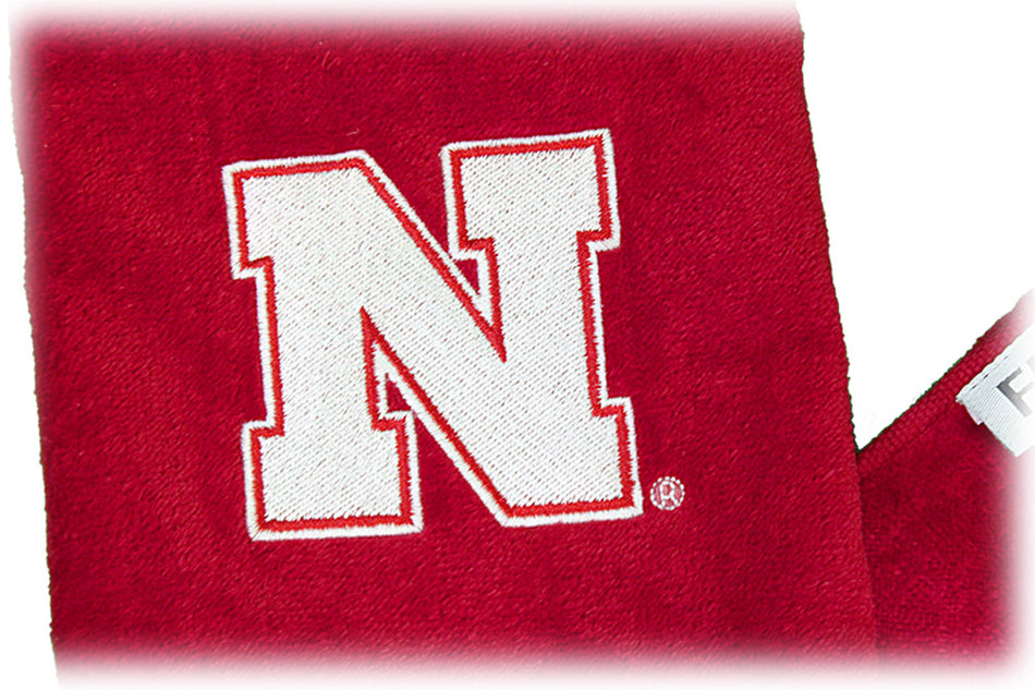 Nebraska Embroidered Golf Towel
