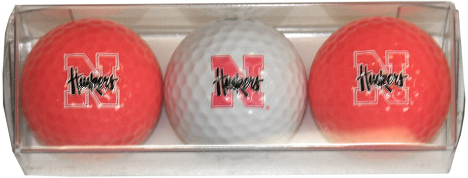 Pink and White Golf Balls